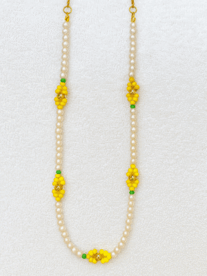 Sunshine Bloom Beaded Chain