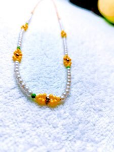 Sunshine Bloom Beaded Chain