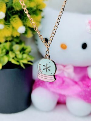 enamel-snowflake-snow-globe-chain