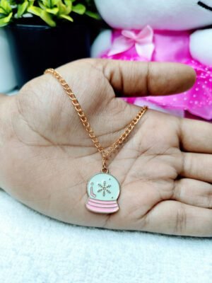 enamel-snowflake-snow-globe-chain