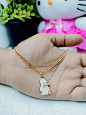 dainty-white-bunny-enamel-charm-chain