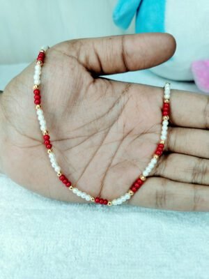 ruby-red-gold-accent-faux-pearl-chain