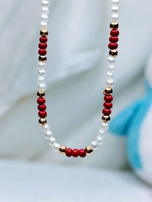 ruby-red-gold-accent-faux-pearl-chain