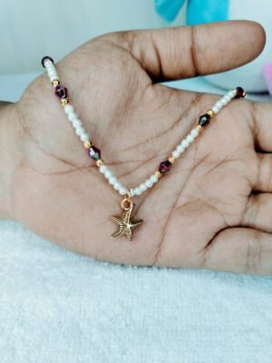 mermaid-starfish-iridescent-bead-chain