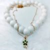emerald-bloom-flower-pearl-chain-necklace