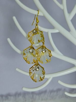 opalescent-petal-cascade-dangle-earrings-gold-tone