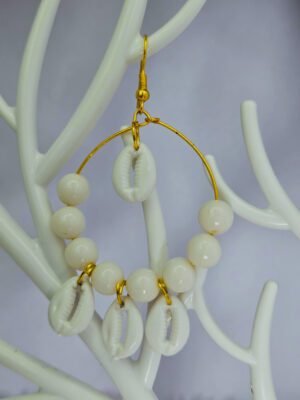boho-cowrie-shell-white-beaded-hoop-earrings