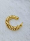 chunky-coiled-spring-gold-tone-hoop-earrings