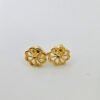 delicate-openwork-gold-tone-flower-stud-earrings