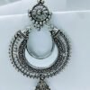 oxidized-silver-chandbali-earrings-jhumka-drop