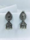 antique-oxidized-teardrop-jhumka-earrings-pearl-drops