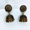 traditional-antique-gold-tone-jhumka-earrings