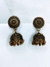 traditional-antique-gold-tone-jhumka-earrings
