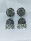 classic-oxidized-silver-jhumka-earrings-ghungroo