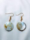 marbled-shell-gold-coin-dangle-earrings