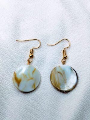 marbled-shell-gold-coin-dangle-earrings