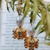 baroque-pearl-gold-pine-cone-drop-earrings