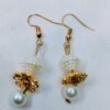 stacked-ornate-pearl-gold-blossom-drop-earrings